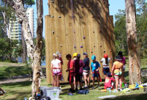 climbing wall